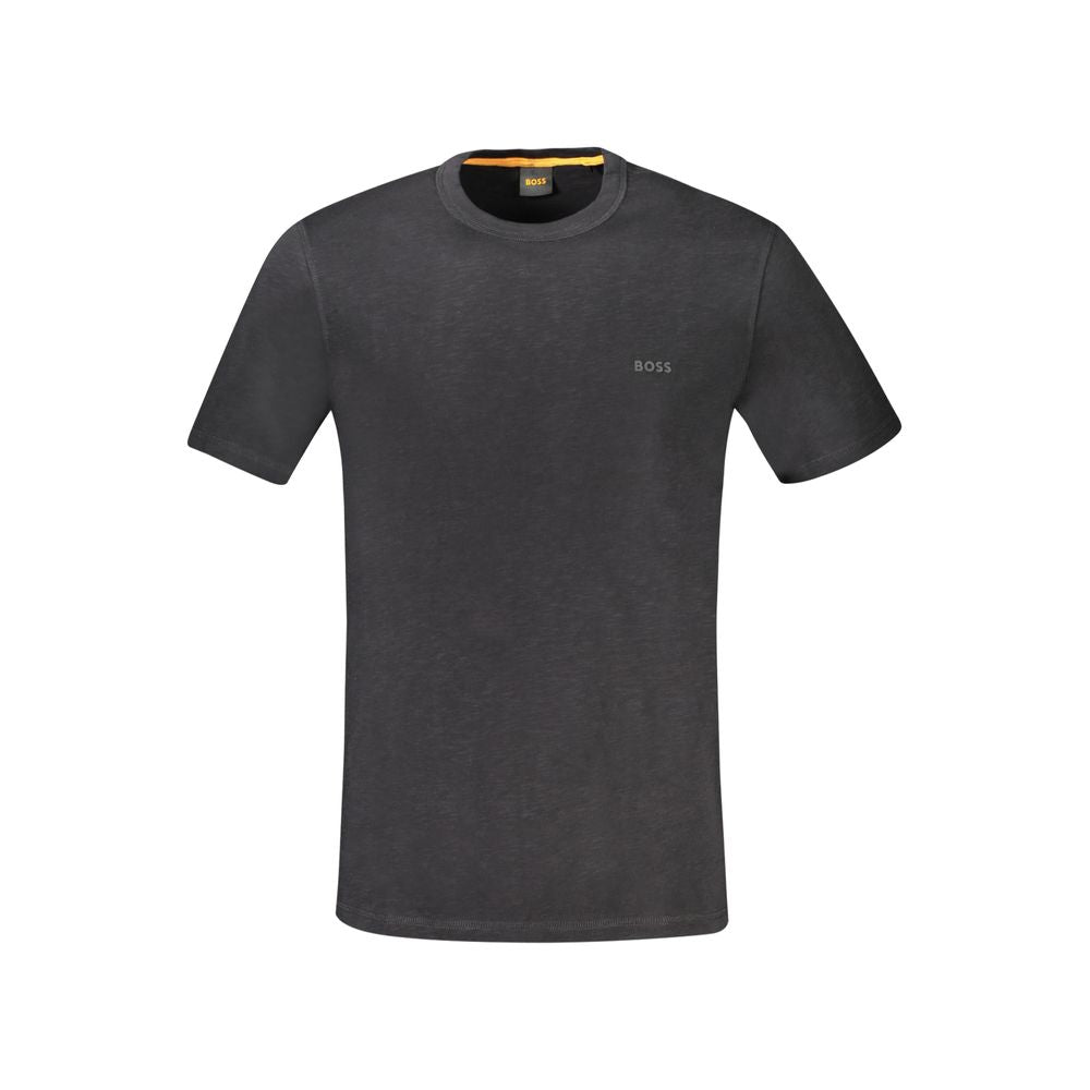 Hugo Boss Black Cotton Men's T-Shirt