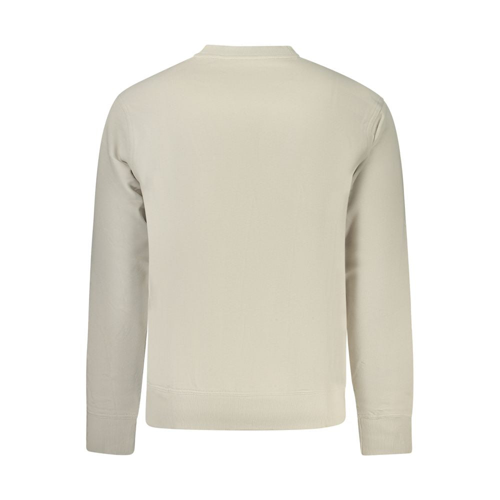 Hugo Boss Beige Cotton Men's Sweatshirt