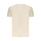 Hugo Boss Beige Cotton Mens T-Shirt