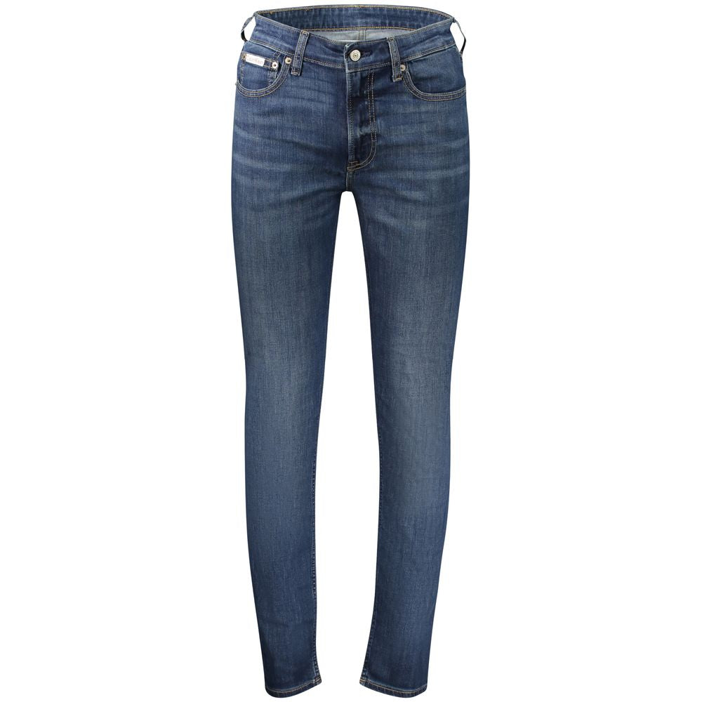 Calvin Klein Blu Cotton Men's Jeans