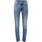 Calvin Klein Blu Cotton Men's Slim-Taper Jean