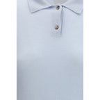 Allude Light Blue Cashmere Dress Shirt