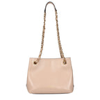 Versace Pink Leather Shoulder Bag