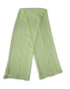 Authentic Designer Dolce & Gabbana Light Green Silk Neck Wrap Stole 200cm x 134cm Scarf