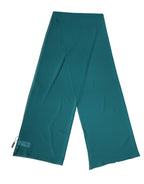 Authentic Designer Dolce & Gabbana Blue Green Silk Neck Wrap Shawl Stole 200cm x 64cm Scarf