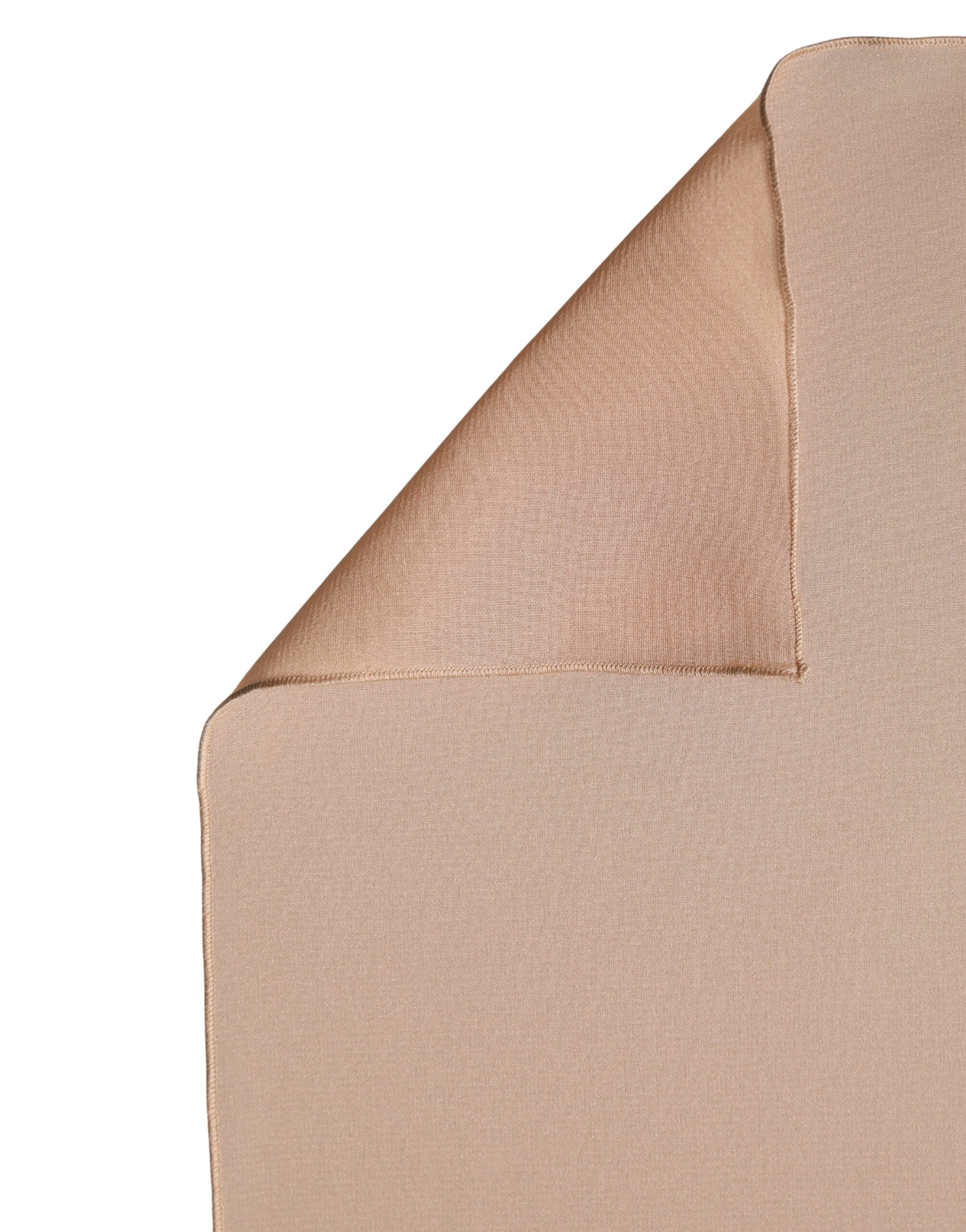 Authentic Designer Dolce & Gabbana Beige Silk Neck Wrap Shawl Women Stole 200cm x 64cm Scarf