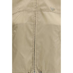 Prada Beige Recycled Polyamide Shell Jacket