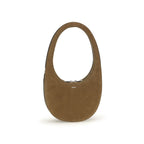 Coperni Brown Calf Leather Bos Taurus Shoulder Bag