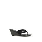 Coperni Black Polyamide Wedge Sandals