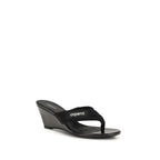 Coperni Black Polyamide Wedge Sandals