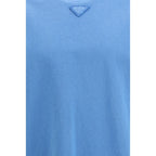 Prada Blue Cotton T-Shirt