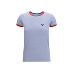 Prada Blue Cotton T-Shirt