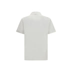 Ferragamo White Cotton Polo Shirt