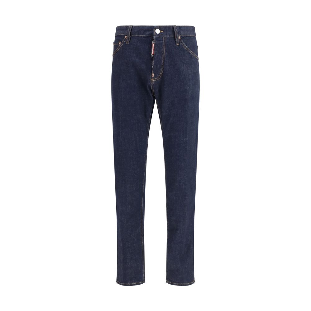 Dsquared² Blue Cotton Jeans Denim