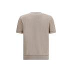 Brioni Beige Cotton T-Shirt