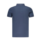 Hugo Boss Blue Cotton Men Polo Shirt