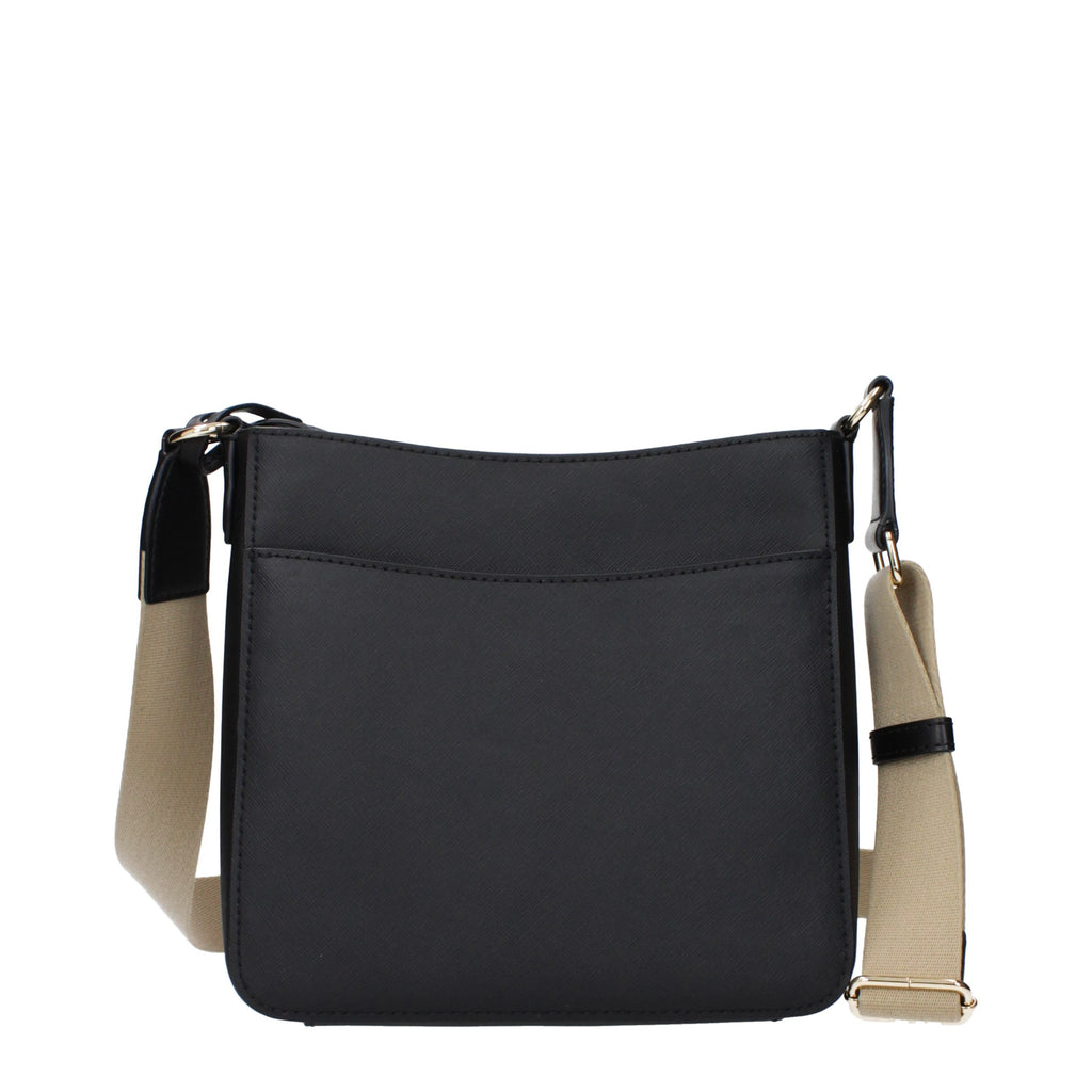 Michael Kors Black Leather Crossbody Bag