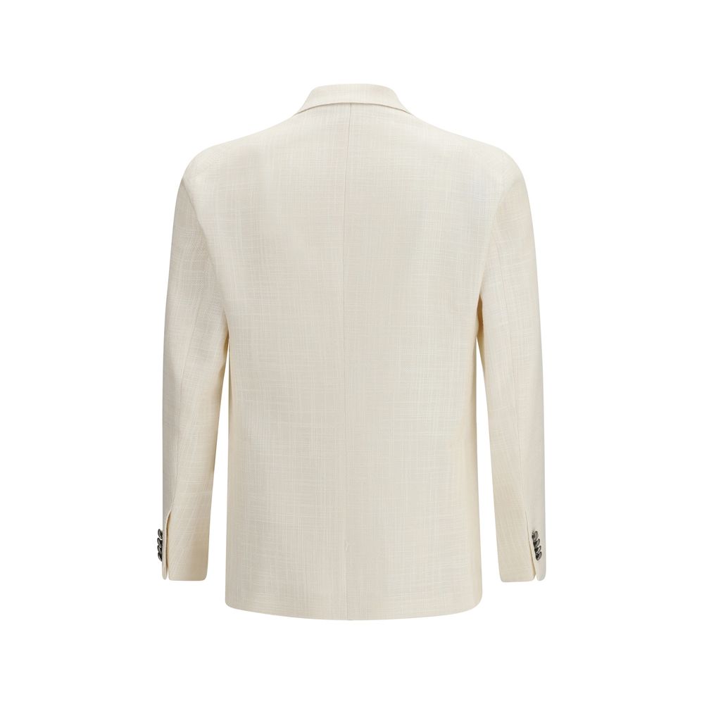 Tagliatore Beige Viscose Blazer