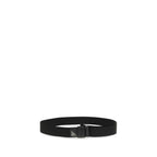 Prada Black Nylon Regular Belt