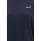 Prada Blue Silk Sweatshirt