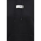 MM6 Black Cotton Sweatshirt