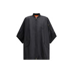 MM6 Black Polyamide Cloacks