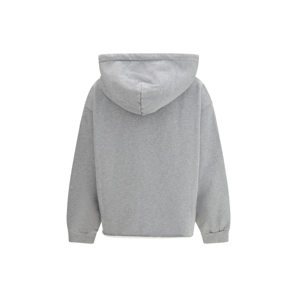 MM6 Gray Cotton Sweatshirt