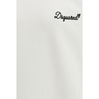 Dsquared² White Cotton Sweatshirt