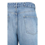 Jacquemus Blue Polyester Jeans Denim