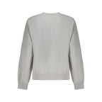 Calvin Klein Grigio Cotton Women Sweatshirt