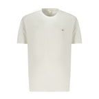 Calvin Klein White Cotton Men T-Shirt