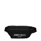 Jimmy Choo Black Fabric Backpack