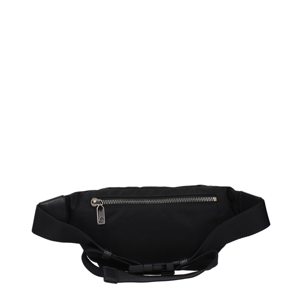 Jimmy Choo Black Fabric Backpack