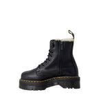 Dr. Martens Black Leather Lace-Up Boots