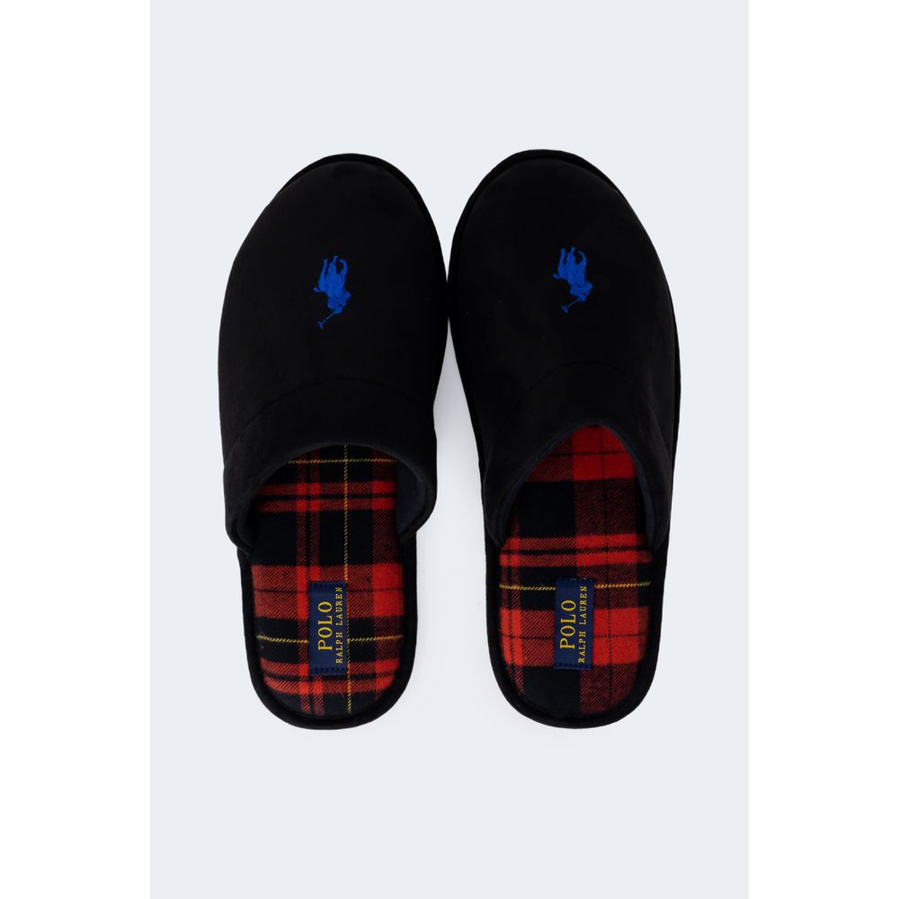 Ralph Lauren Black Polyester Slippers