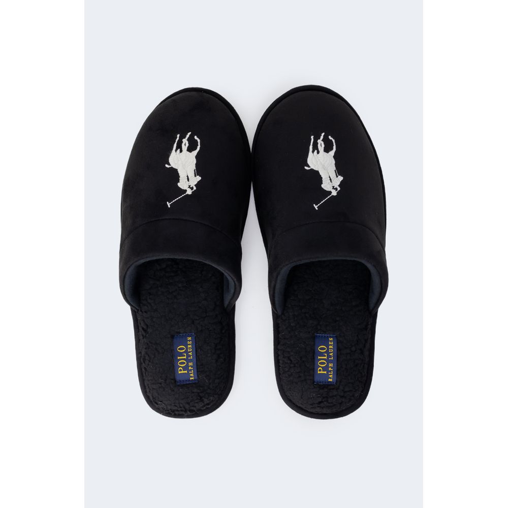 Ralph Lauren Black Polyester Slippers