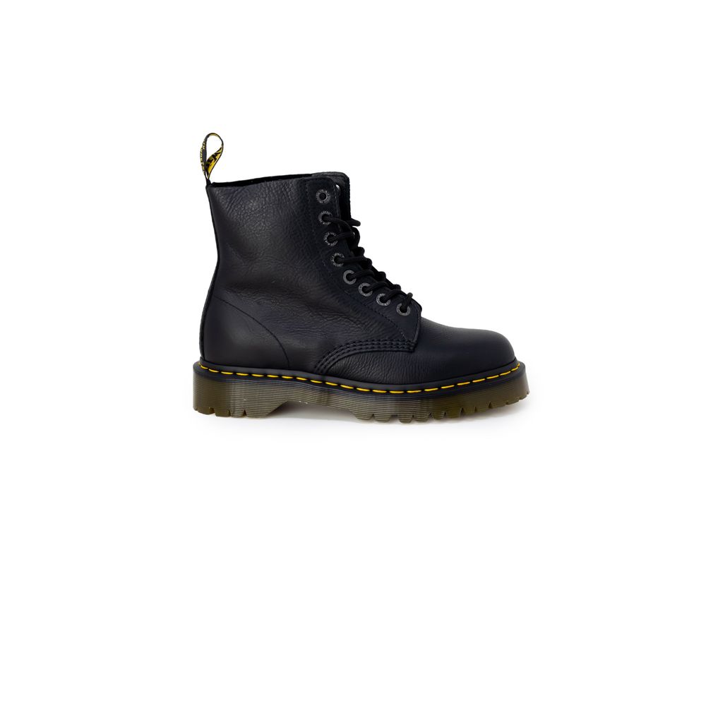 Dr. Martens Black Leather Lace-Up Boots