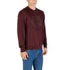 Antony Morato Bordeaux Cotton Sweatshirt