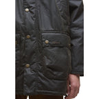 Barbour Green Cotton Parka