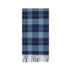Barbour Blue Wool Scarf