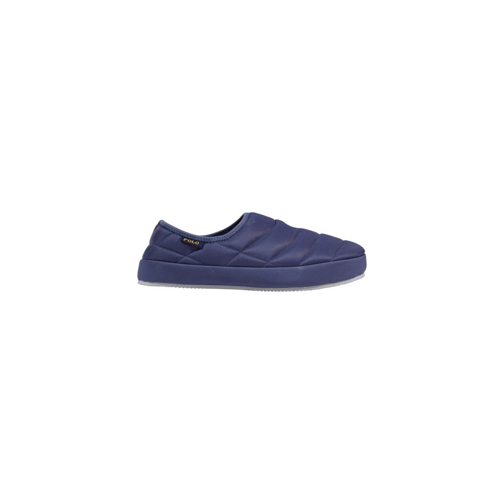 Ralph Lauren Blue Textile Slippers