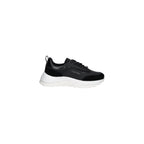 Calvin Klein Black Leather Athletic Sneakers