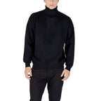 Antony Morato Black Viscose Sweatshirt