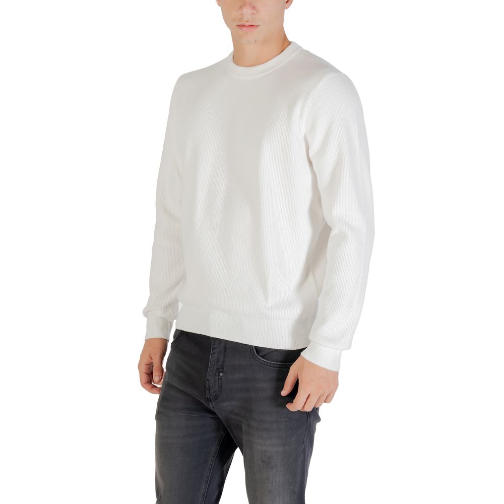 Antony Morato Beige Polyester Sweatshirt