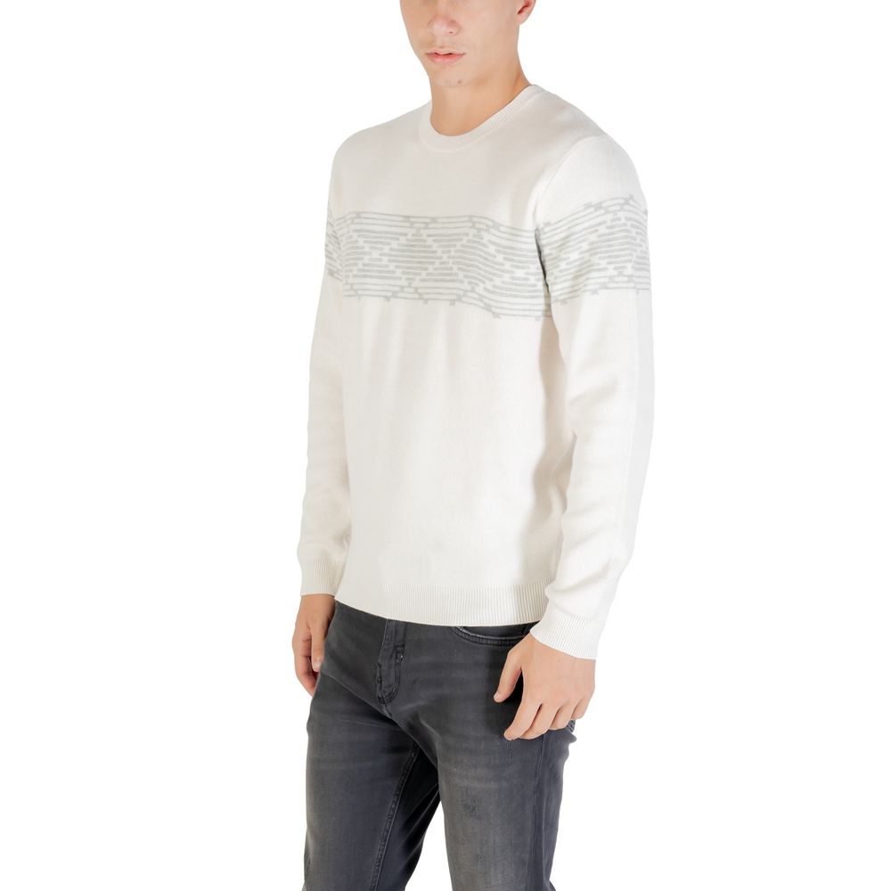 Antony Morato Beige Polyester Sweatshirt