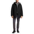 Hugo Boss Black Polyester Full-Length Jacket