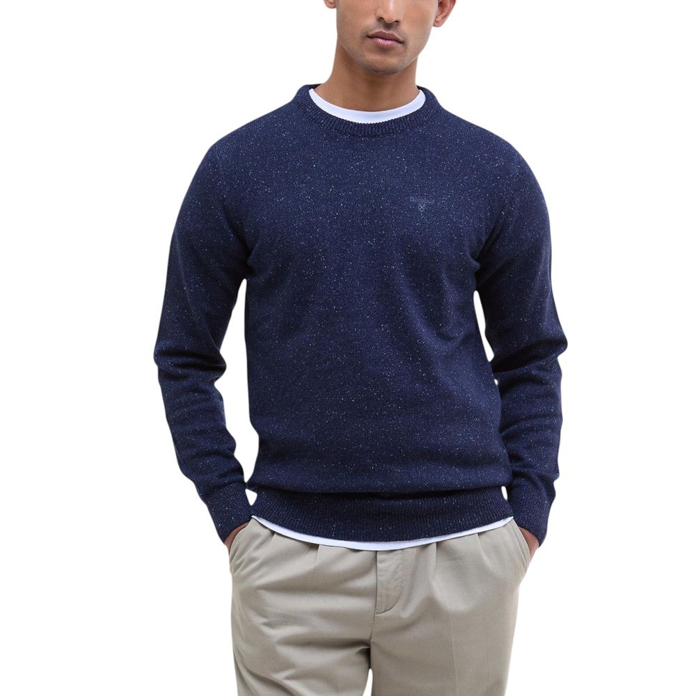 Barbour Blue Wool Sweatshirt