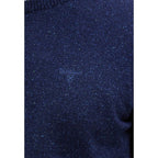 Barbour Blue Wool Sweatshirt