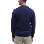 Barbour Blue Wool Sweatshirt