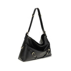 Givenchy Black Calf Leather Bos Taurus Shoulder Bag
